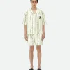 Bottega Veneta Printed Cotton Shorts> Trousers And Shorts