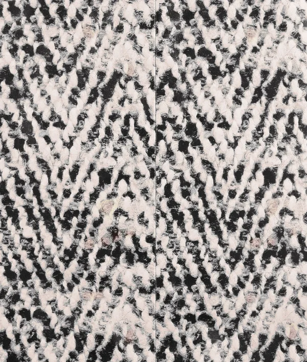 Bottega Veneta Printed Leather Chevron Skirt>Women Leather | Skirts