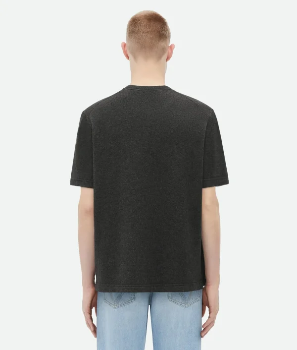 Bottega Veneta Relaxed Fit Cashmere T-Shirt> Knitwear | T-Shirts