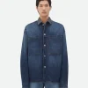 Bottega Veneta Reversible Wool Denim Jacket> Denim | Jackets