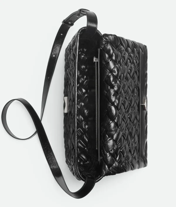 Bottega Veneta Rumple Messenger> Crossbody