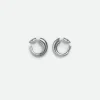 Bottega Veneta Sardine Hoop Earrings>Women Earrings