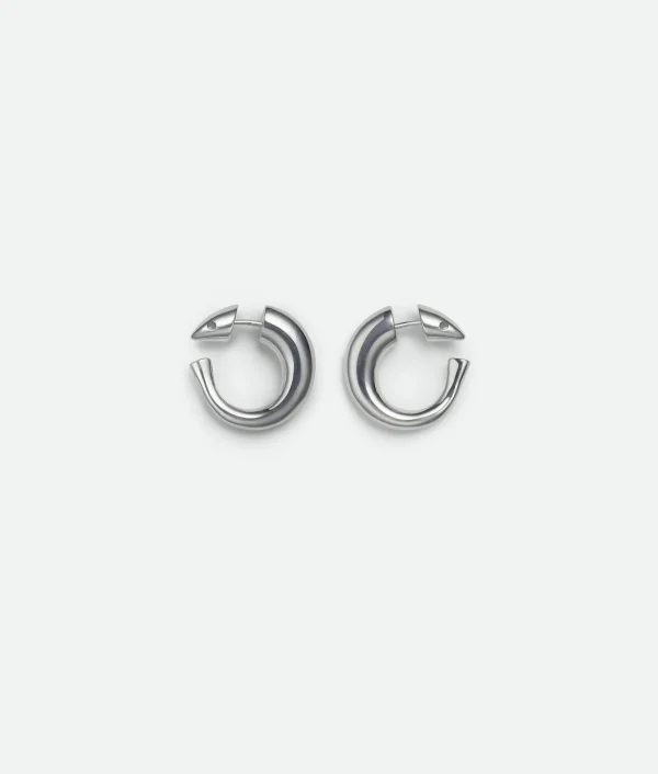 Bottega Veneta Sardine Hoop Earrings>Women Earrings