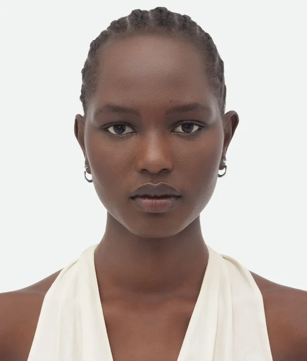 Bottega Veneta Sardine Hoop Earrings>Women Earrings