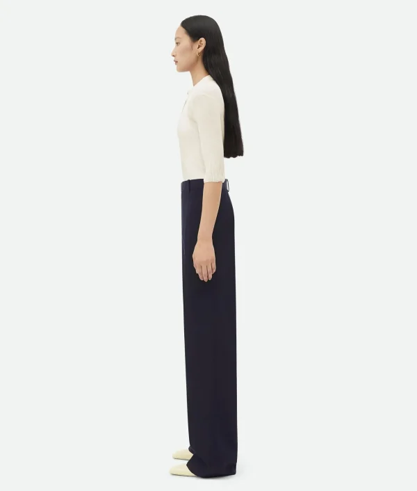 Bottega Veneta Sartorial Wool Pants>Women Trousers And Shorts