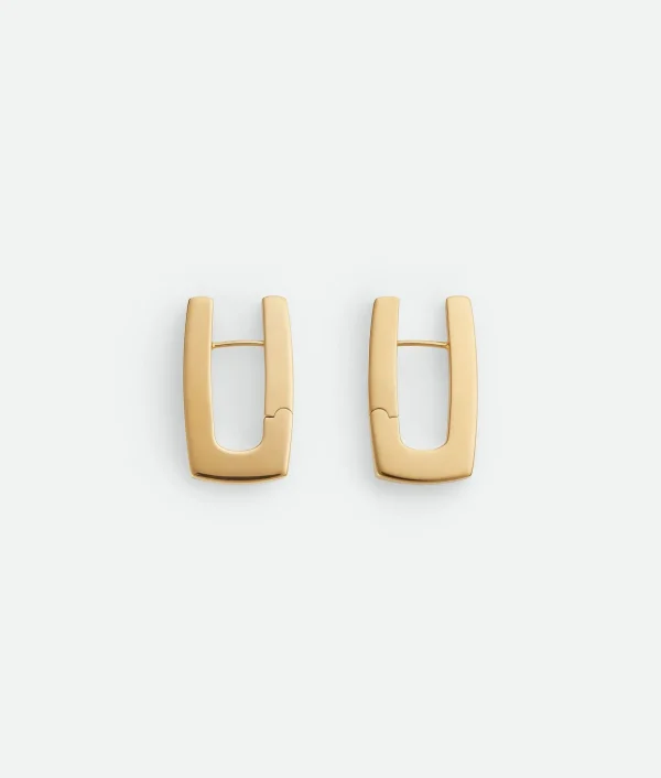 Bottega Veneta Shape Hoop Earrings>Women Earrings