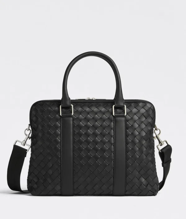 Bottega Veneta Slim Intrecciato Briefcase> Briefcase