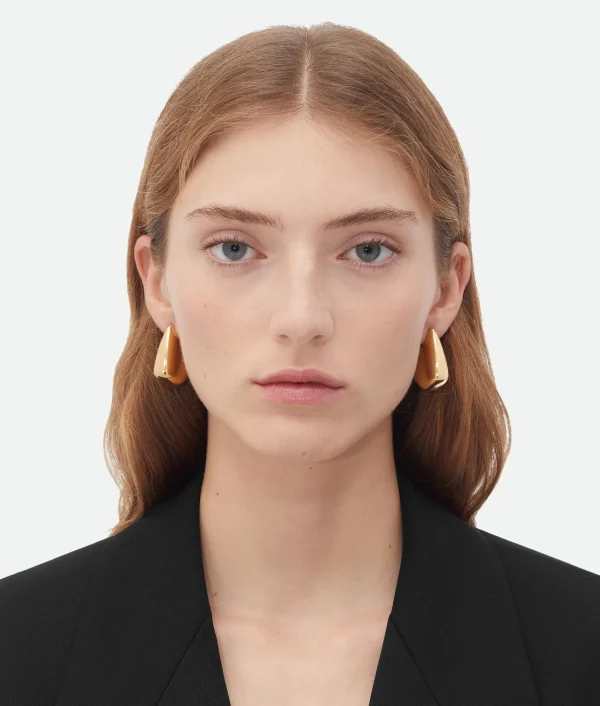 Bottega Veneta Small Fin Earrings>Women Earrings