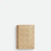 Bottega Veneta Small Intrecciato Tri-Fold Zip Wallet>Women Small Wallets