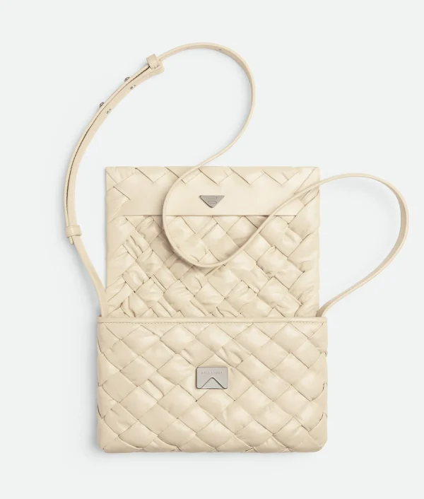 Bottega Veneta Small Rumple Messenger> Crossbody