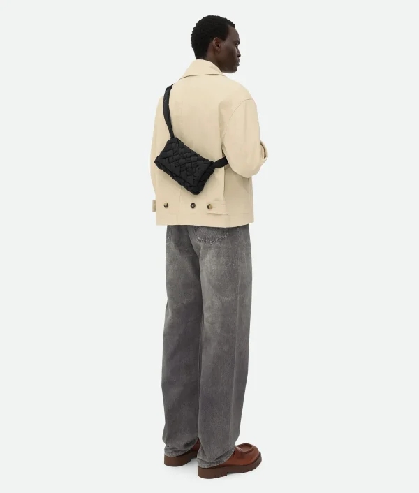 Bottega Veneta Small Rumple Messenger> Crossbody