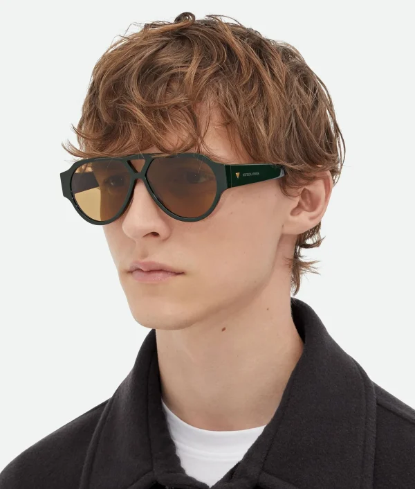 Bottega Veneta Soft Aviator Sunglasses>Women Sunglasses | Sunglasses