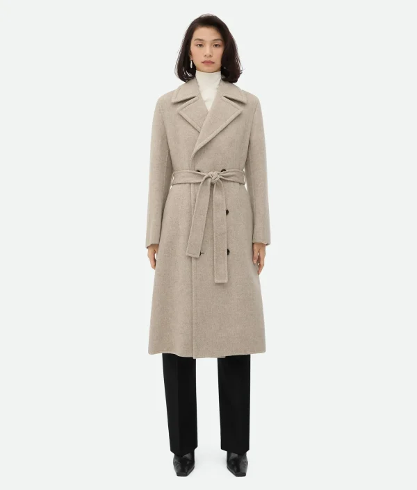 Bottega Veneta Soft Double Cashmere Coat>Women Coats