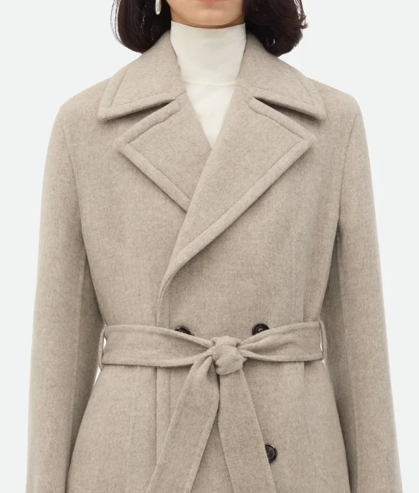 Bottega Veneta Soft Double Cashmere Coat>Women Coats