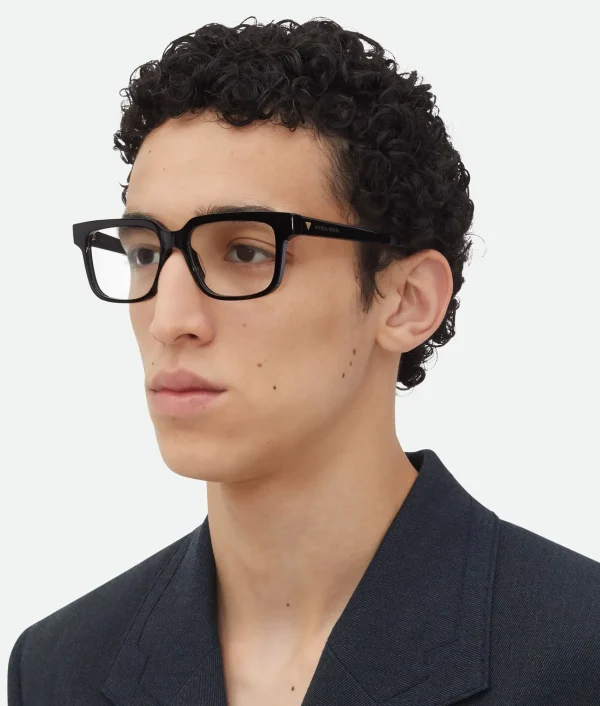 Bottega Veneta Soft Recycled Acetate Square Eyeglasses>Women Opticals | Opticals