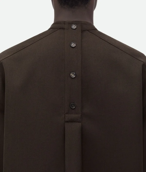 Bottega Veneta Soft Wool Twill Shirt> Shirts