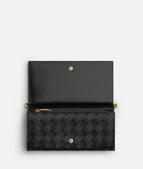 Bottega Veneta Solstice Large Flap Wallet>Women Long Wallets