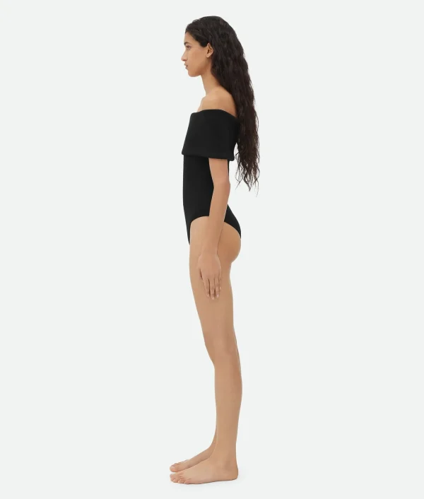 Bottega Veneta Stretch Nylon Off-The-Shoulder Swimsuit>Women Swimwear