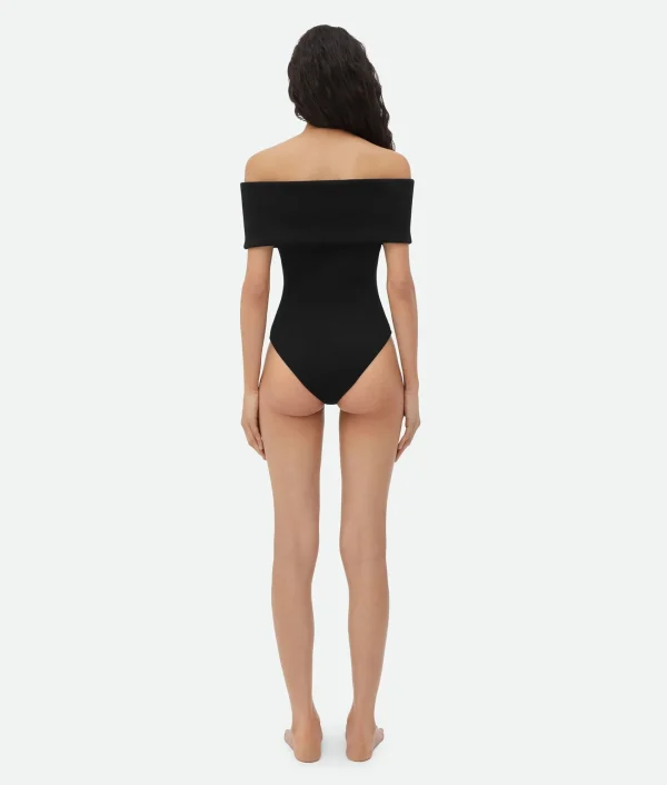 Bottega Veneta Stretch Nylon Off-The-Shoulder Swimsuit>Women Swimwear
