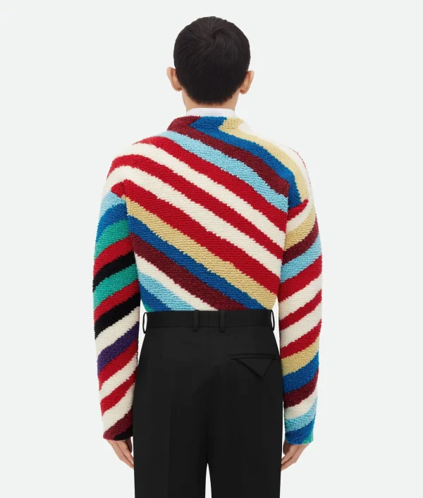Bottega Veneta Striped Wool Jumper> Knitwear