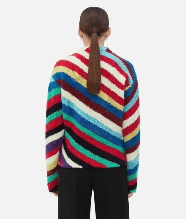 Bottega Veneta Striped Wool Jumper>Women Knitwear