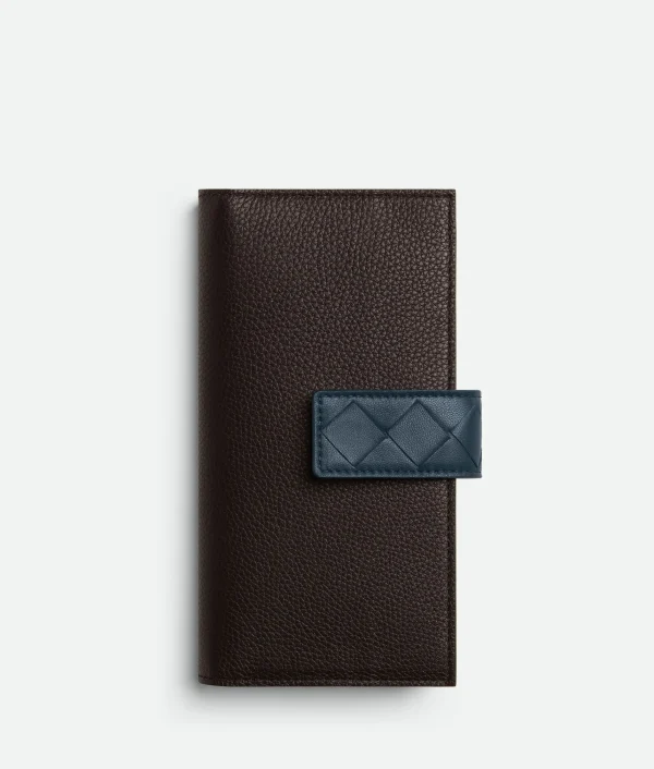 Bottega Veneta Tag Long Wallet With Zip Coin Purse>Women Long Wallets