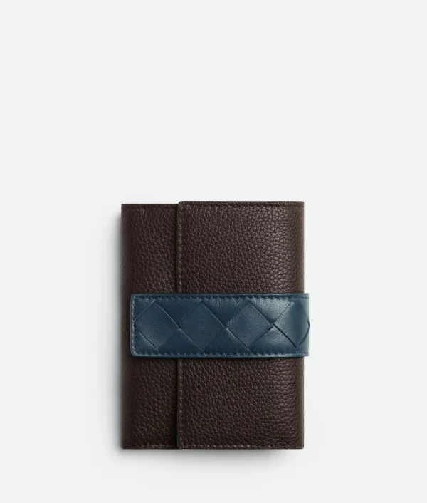 Bottega Veneta Tag Tri-Fold Zip Wallet>Women Small Wallets