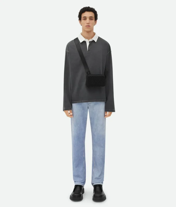 Bottega Veneta Tech Rubber Clutch> Crossbody