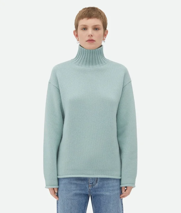Bottega Veneta Textured Cashmere Jumper>Women Knitwear