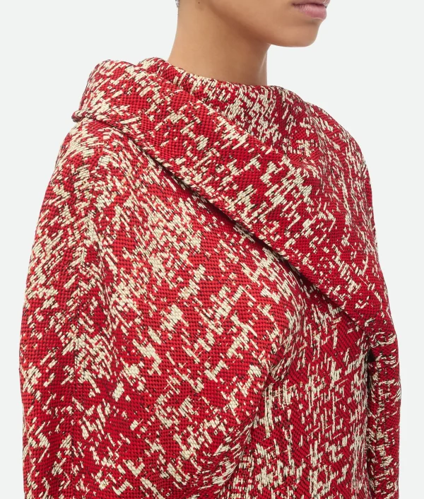 Bottega Veneta Textured Viscose Dress>Women Dresses