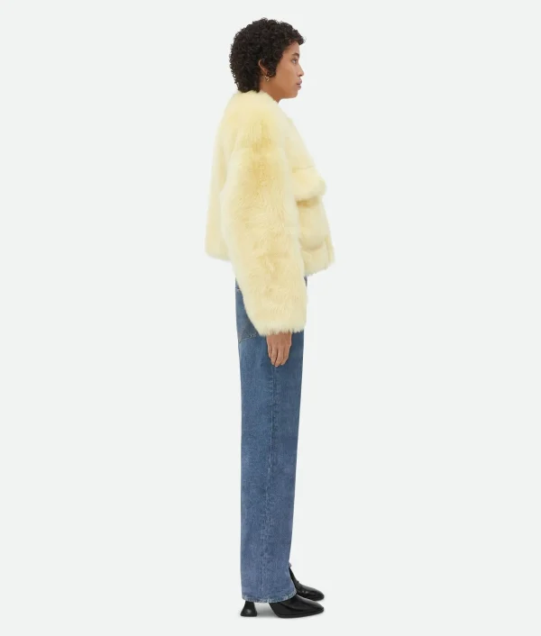 Bottega Veneta Toscana Shearling Cropped Blouson>Women Coats