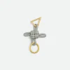 Bottega Veneta Triangle Key Ring>Women Key Rings