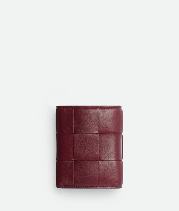 Bottega Veneta Tri-Fold Zip Wallet>Women Small Wallets