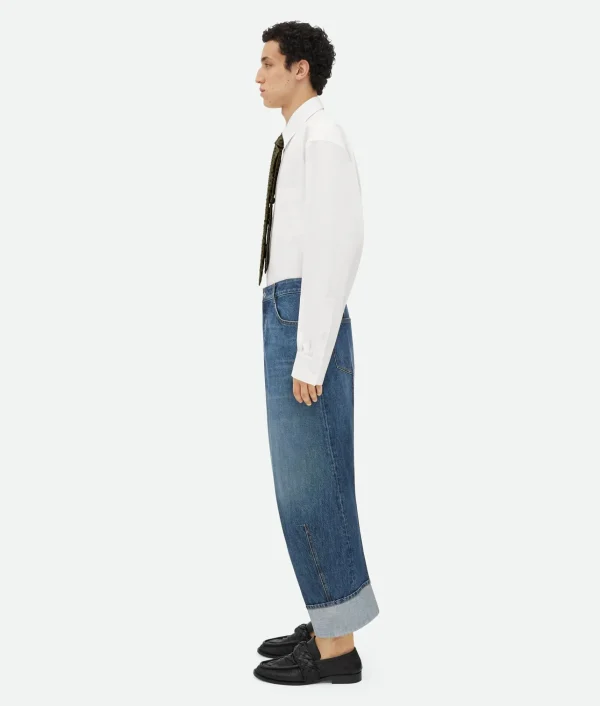 Bottega Veneta Turn Up Denim> Denim | Trousers And Shorts