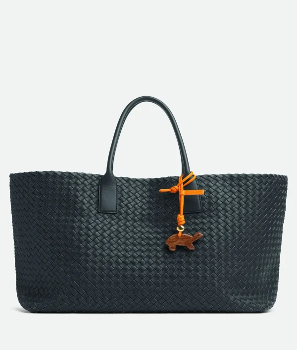 Bottega Veneta Turtle Wood Charm>Women Key Rings