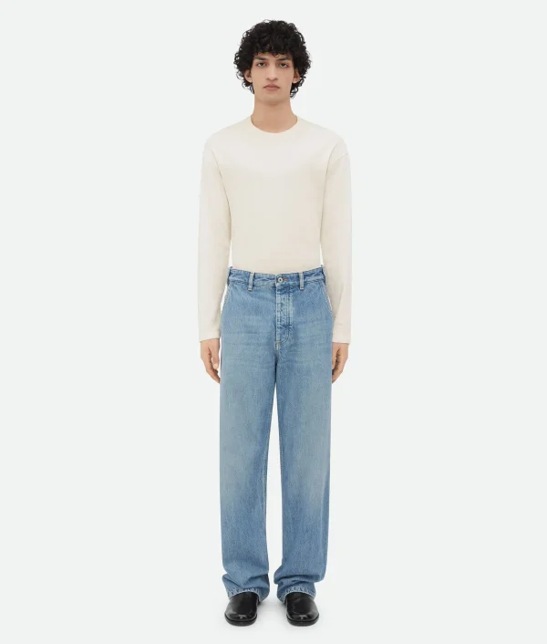 Bottega Veneta Vintage Indigo Cargo Denim> Denim