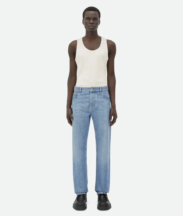 Bottega Veneta Vintage Indigo Straight Denim> Denim
