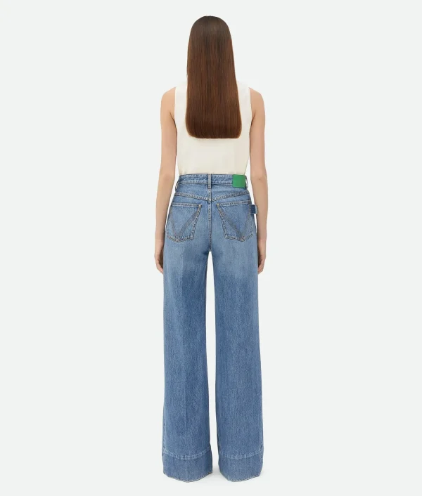Bottega Veneta Vintage Indigo Wide Leg Denim>Women Denim