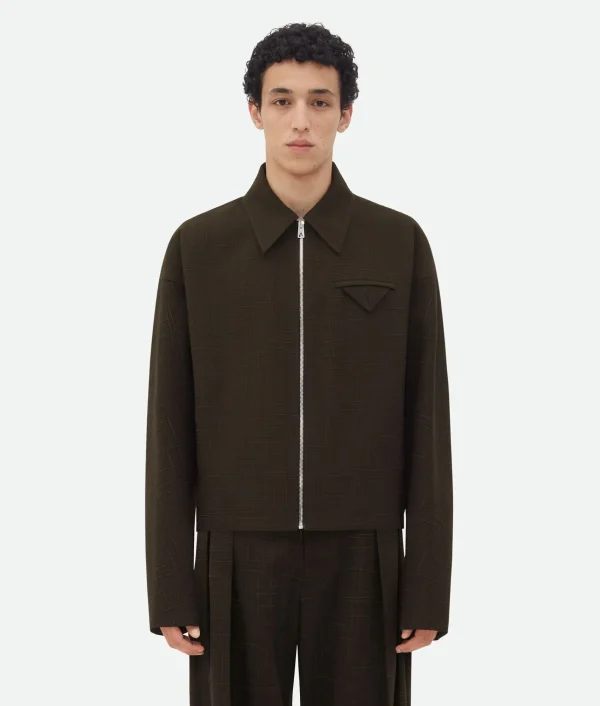 Bottega Veneta Viscose And Silk Criss-Cross Kimono Jacket> Jackets