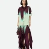 Bottega Veneta Viscose Degrade Petal Print Dress>Women Dresses