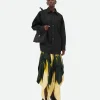 Bottega Veneta Viscose Degrade Petal Print Skirt>Women Skirts