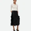 Bottega Veneta Viscose Fil Coupe Skirt>Women Skirts