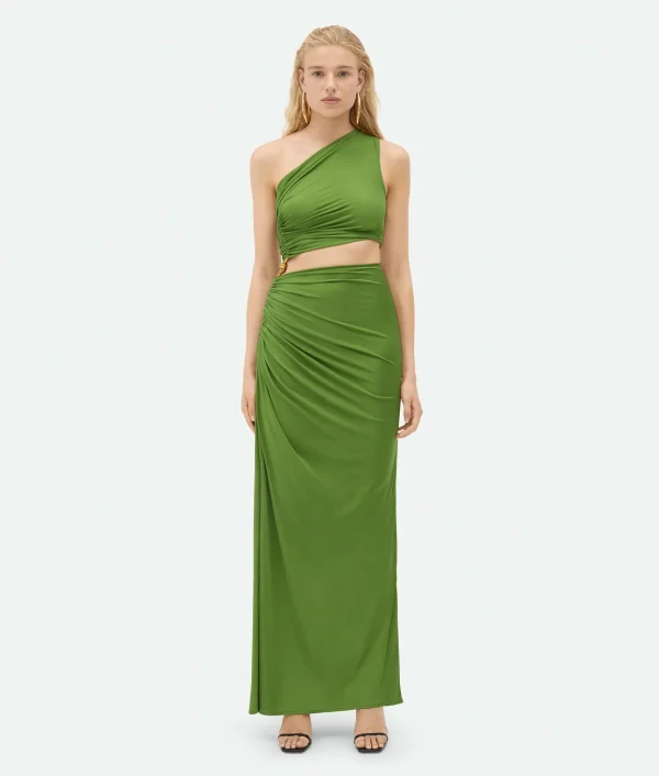 Bottega Veneta Viscose Jersey Dress With Knot>Women Dresses