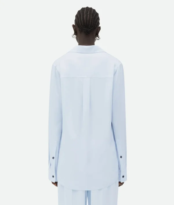 Bottega Veneta Viscose Twill Shirt>Women Shirts