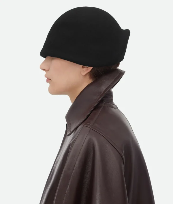 Bottega Veneta Wool Felt Hat>Women Hats