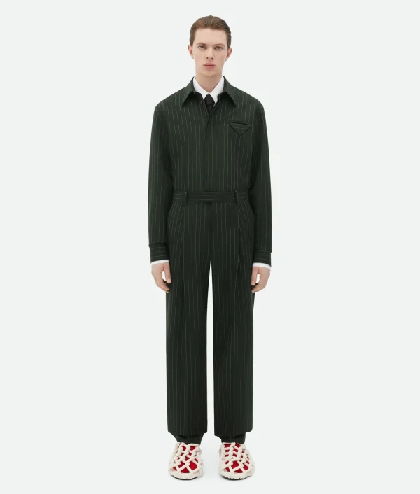 Bottega Veneta Wool Pinstripe Shirt> Shirts