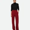 Bottega Veneta Wool Twill Rounded Leg Trousers>Women Trousers And Shorts