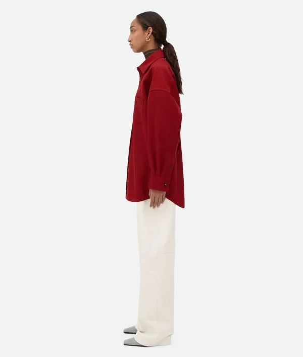Bottega Veneta Wool Twill Shirt>Women Shirts